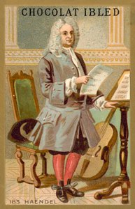 Georg Friedrich Haendel, compositeur britannique d