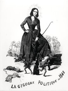 George Sand, la cigogne politique, de 