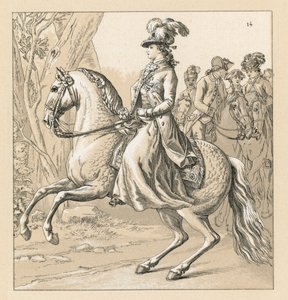 Costume allemand XVII-XVIIIe siècle - French School
