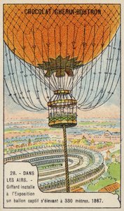 Ballon captif de Giffard à l