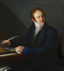 Gioacchino Antonio Rossini, c.1824 - French School