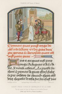 Girart prend le chevalier et la dame