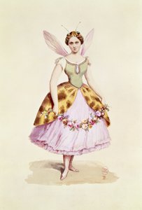 Fille en costume d