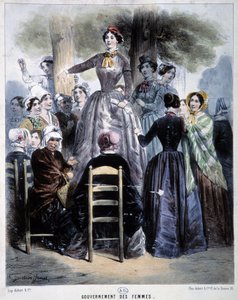 Gouvernement des femmes, Révolution de 1848 - French School