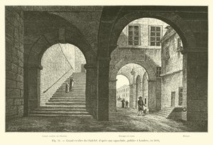 Grand escalier du Châtelet, d