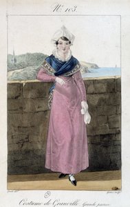 Costume féminin de Granville - French School