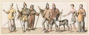 Costume de Grande-Bretagne - French School
