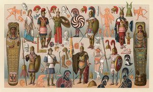 Costume grec - French School