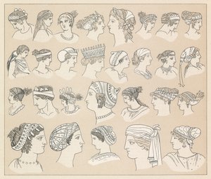 Costume grec - French School