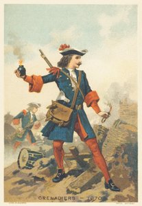 Grenadier en 1670 - French School