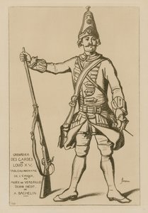 Grenadier des gardes de Louis XV