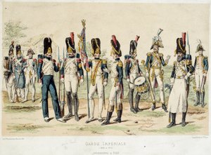 Grenadiers à pied de la Garde Impériale de Napoléon Ier - French School