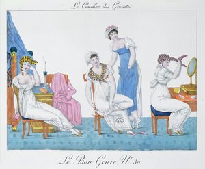 Grisettes se préparant pour le lit, planche 30 de 