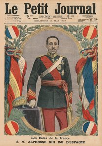 Invités de la France, S. M. Alphonse XIII, roi d