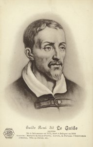 Guido Reni, peintre italien (lithographie)