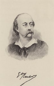 Gustave Flaubert, romancier français - French School