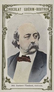 Gustave Flaubert, écrivain - French School