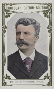 Guy de Maupassant, écrivain - French School