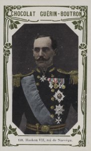 Haakon VII, roi de Norvège - French School