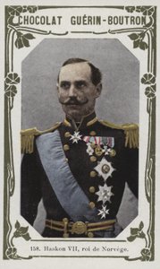 Haakon VII, roi de Norvège - French School