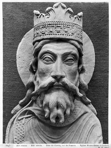 Tête de Clovis Ier, de l