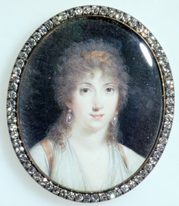 Henriette Lucy Dillon (1770-1853) Marquise de la Tour du Pin Gouvernet, vers 1802 - French School