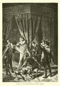 Henri III et le meurtre de Guise - French School