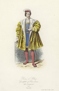 Henri II de Navarre, grand-père de Henri IV de France - French School
