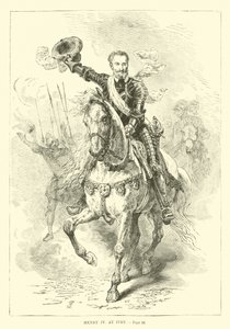 Henri IV à Ivry - French School