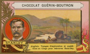 Henry Morton Stanley, explorateur britannique du 19ème siècle - French School