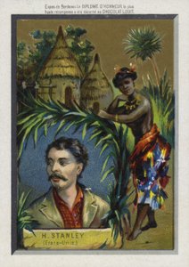 Henry Morton Stanley, explorateur américain né au Pays de Galles - French School