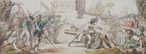 Mort héroïque de Desilles dans sa tentative d