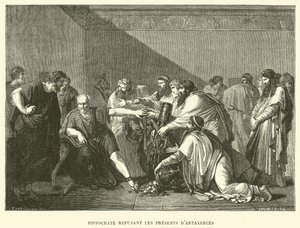 Hippocrate refusant les cadeaux d