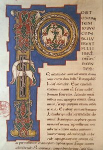 Initiale historiée 