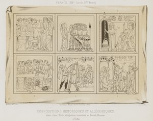 Compositions historiques et allégoriques - French School