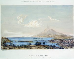 Histoire des colonies françaises : vue générale de Pointe-à-Pitre en Guadeloupe (Antilles) avant le tremblement de terre du 8/02/1843