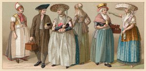 Costume hollandais - French School
