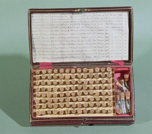 Valise de médecine homéopathique, 2e moitié du 19e siècle - French School