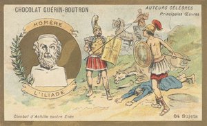 Homère, poète grec de la fin du VIIIe siècle av. J.-C., auteur de « L