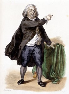 Honoré Gabriel (Honoré-Gabriel) Riqueti, comte de Mirabeau (1749-1791) - dans « Le Plutarque Français » par Mennechet - French School