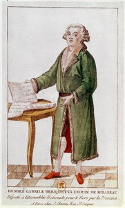 Honoré Gabriel Riqueti Mirabeau (1749-91) - French School