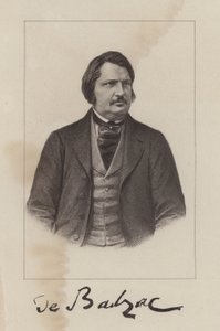 Honoré de Balzac, romancier et dramaturge français - French School
