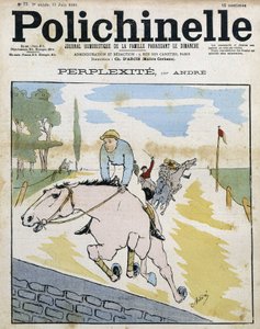 Course de chevaux - dans "Polichinelle"