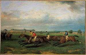 Courses de chevaux à Chantilly - French School