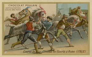 Courses de chevaux à Rome
