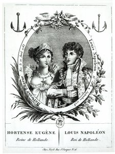 Hortense de Beauharnais (1783-1837) et Louis-Napoléon Bonaparte (1778-1846)