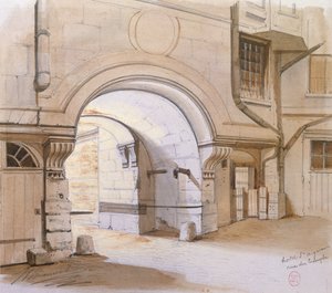 Hôtel de Saint-Aignan, Rue du Temple, Paris - French School