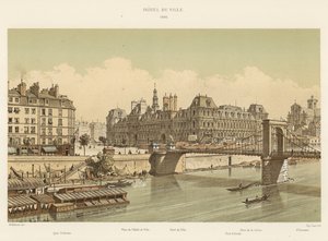 Hôtel de Ville, 1842 - French School