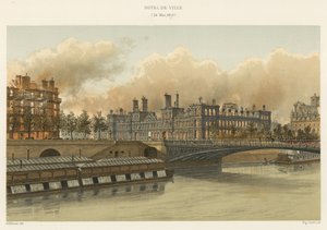 Hôtel de Ville, 24 Mai 1871 - French School