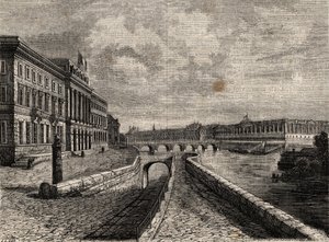 Hôtel de la Monnaie - Gravure dans « Histoire physique, civile et morale de Paris : depuis les premiers temps historiques jusqu